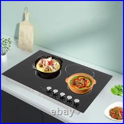 4 Burners Electric Electric Stovetop Countertop Cooking Stove Cooktop 600W-1200W 4 Burners Electric Electric Stovetop Countertop Cooking Stove Cooktop 600W-1200W