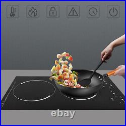 4000W Portable Induction Cooktop Countertop Dual Cooker Burner Stove Hot Plate 4000W Portable Induction Cooktop Countertop Dual Cooker Burner Stove Hot Plate
