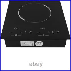 4000W Portable Induction Cooktop Countertop Dual Cooker Burner Stove Hot Plate 4000W Portable Induction Cooktop Countertop Dual Cooker Burner Stove Hot Plate