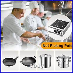 4200W Commercial Electric Induction Cooktop Touch Screen Electric Hot Plate