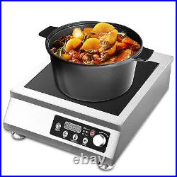 4200W Commercial Electric Induction Cooktop Touch Screen Electric Hot Plate