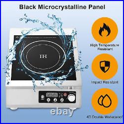 4200W Commercial Electric Induction Cooktop Touch Screen Electric Hot Plate