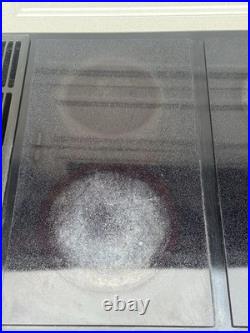 45 Jenn-Air 3-Bay Black Downdraft Cooktop with 6 Burners Radiant Glass JED8345ADB