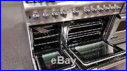 48 DUAL FUEL RANGE 6 BURNER With GRIDDLE NEW in box overstocked