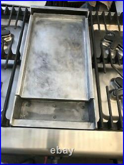48 Thermador Stainless GAs Range top, 6 + griddle in LA