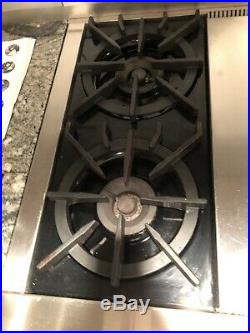 48 Wolf SB-48-GB Six Burner Gas Stove Cook Top with Griddle/Grill