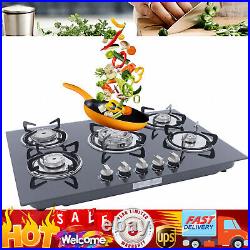 5 Burner 30 inch Built-In Stove Top LPG/NG Gas Cooktop with Flameout protection