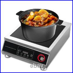 5000W Commercial Electric Induction Cooktop Electric Hot Plate Touch Screen 110V 5000W Commercial Electric Induction Cooktop Electric Hot Plate Touch Screen 110V