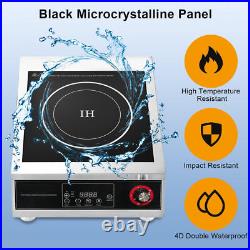 5000W Commercial Electric Induction Cooktop Electric Hot Plate Touch Screen 110V 5000W Commercial Electric Induction Cooktop Electric Hot Plate Touch Screen 110V