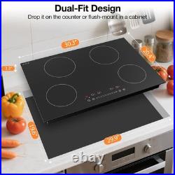 6400w Induction Cooktop 30 Inch Electric Stove with 4 Burner Electric Stove Top