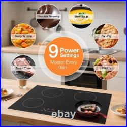 6400w Induction Cooktop 30 Inch Electric Stove with 4 Burner Electric Stove Top