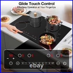 6400w Induction Cooktop 30 Inch Electric Stove with 4 Burner Electric Stove Top