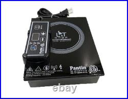 7 Square Induction Cooktop with Remote Control & Drop in Lip (110V, 800W, ETL)