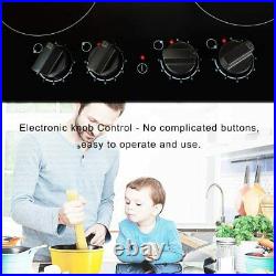 7000W Induction Cooktop Electric Induction Cooker Kitchen Countertop 4 Burner