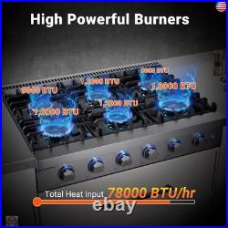 AAOBOSI Gas Cooktop 36 inch Gas Stove Built-in Gas Range Commercial Gas Stove AAOBOSI Gas Cooktop 36 inch Gas Stove Built-in Gas Range Commercial Gas Stove