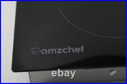 AMZCHEF YL-EC4-307007 Electric Cooktop 30in Builtin Electric Power Control Knob