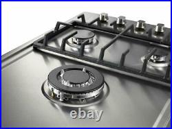 AOTIN 36 Stainless Steel 5 Burners Gas Cooktop Built-in LPG NG Gas Hob