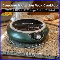 Abangdun 1700W 100V~185V Induction Cooktop Electric Stove 1.97 Concave Wok 2026