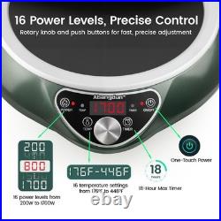 Abangdun 1700W 100V~185V Induction Cooktop Electric Stove 1.97 Concave Wok 2026