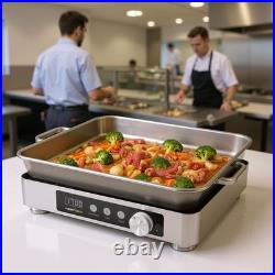 Abangdun 1700W 100V~185V Induction Cooktop Large Electric Stove Hot Plate