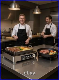 Abangdun 1700W 100V~185V Induction Cooktop Large Electric Stove Hot Plate