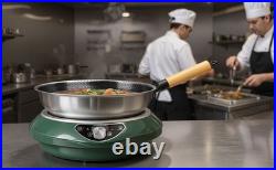 Abangdun 1700W 100V~185V Induction Cooktop With Stainless Steel Wok 2026 New