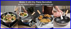 Abangdun 1700W 100V~185V Induction Cooktop With Stainless Steel Wok 2026 New