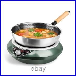 Abangdun 1700W 100V~185V Induction Cooktop With Stainless Steel Wok 2026 New