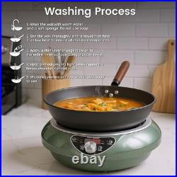 Abangdun 1700W 100V~185V Induction Cooktop With Wok Pan Electric Stove 2026 New