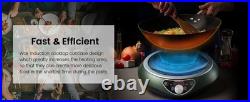 Abangdun 1700W 100V~185V Induction Cooktop With Wok Pan Electric Stove 2026 New