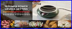Abangdun 1700W 100V~185V Induction Cooktop Wok With Pan Electric Stove Burner