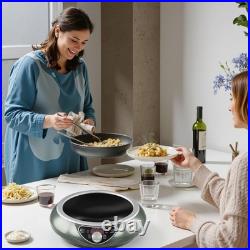 Abangdun 1700W 100V~185V Induction Cooktop Wok With Pan Electric Stove Burner