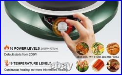 Abangdun 1700W 100V185V Induction Cooktop Wok With Pan Electric Stove 2026 New