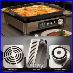 Abangdun 1800W 100V~185V Induction Cooktop 11.4 Coil Electric Stove Hot Plate