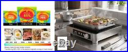 Abangdun 1800W 100V~185V Induction Cooktop 11.4 Coil Electric Stove Hot Plate
