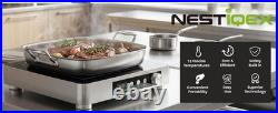 Abangdun 1800W 100V~185V Induction Cooktop 11.4 Coil Electric Stove Hot Plate