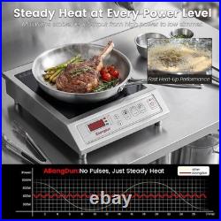 Abangdun 3500W 195V275V Induction Cooktop Commercial Electric Stove Hot Burner