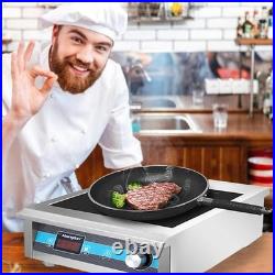 Abangdun 5000W 190275V Induction Cooktop Commercial Electric Stove 18h Timer