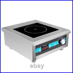 Abangdun 5000W 190275V Induction Cooktop Commercial Electric Stove 18h Timer