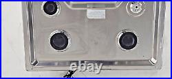 Amana AGC6540KFS 30 Natural Gas Cooktop with 4 Sealed Burners Stainless Steel