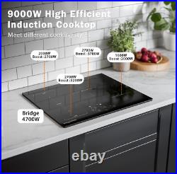 Amzgachfktch 30 Induction Cooktop 4 Burners Built-in Electric Induction Cooker