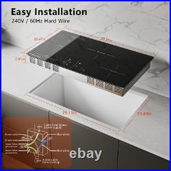 Amzgachfktch 30 Induction Cooktop 4 Burners Built-in Electric Induction Cooker