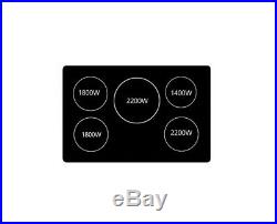 BOSCH 800 Series 36 Wide Induction 5-Element Black Color Cooktop NIT8668UC, NEW