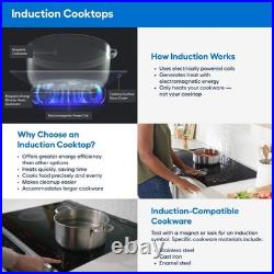 BOSCH Benchmark Series 30'' W 4-Element Smart Induction Cooktop, NITP060UC, NEW