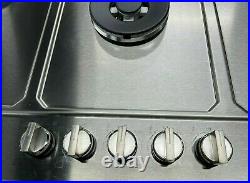 BOSCH NGM8657UC 800 Series Natural Gas Cooktop 36 Inch Stainless steel