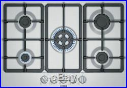 BOSCH PGQ7B5B90- 75cm Built-in Stainless steel Kitchen Gas Hob