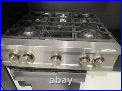 Beko 30 Stainless Steel Built In Gas Rangetop Model # PRGRT30500SS