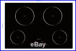 Best Electric Induction Cooktop With 4 Booster Burners And 9 Heat Level Settings