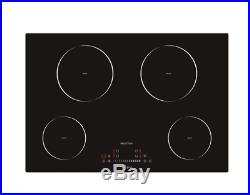 Best Electric Induction Cooktop With 4 Booster Burners And 9 Heat Level Settings