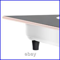 Black 2 Burner Kitchen Gas Cooktop Stove Top Built-in Natural Gas Cooker 730mm